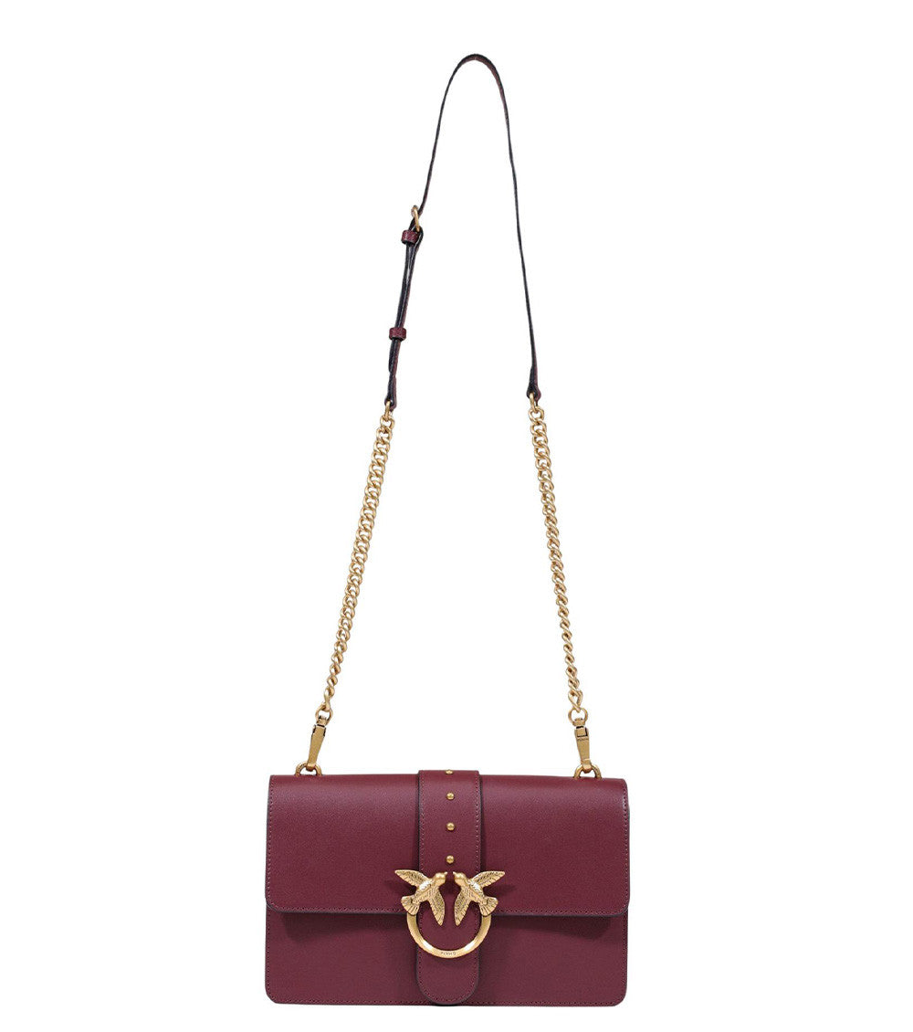Maroon Love One Medium Crossbody Bag 2