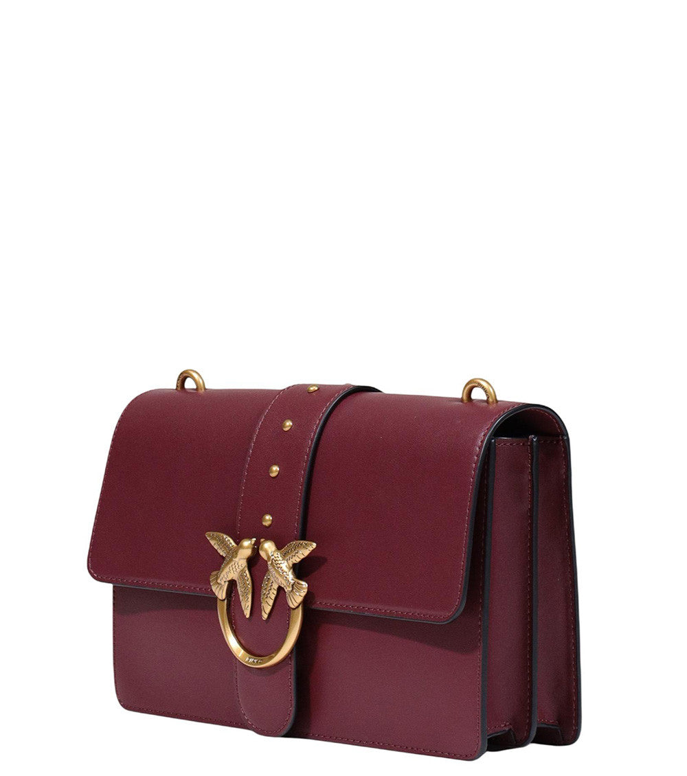 Maroon Love One Medium Crossbody Bag 3