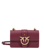 Burgundy Love One Small Crossbody Bag 1