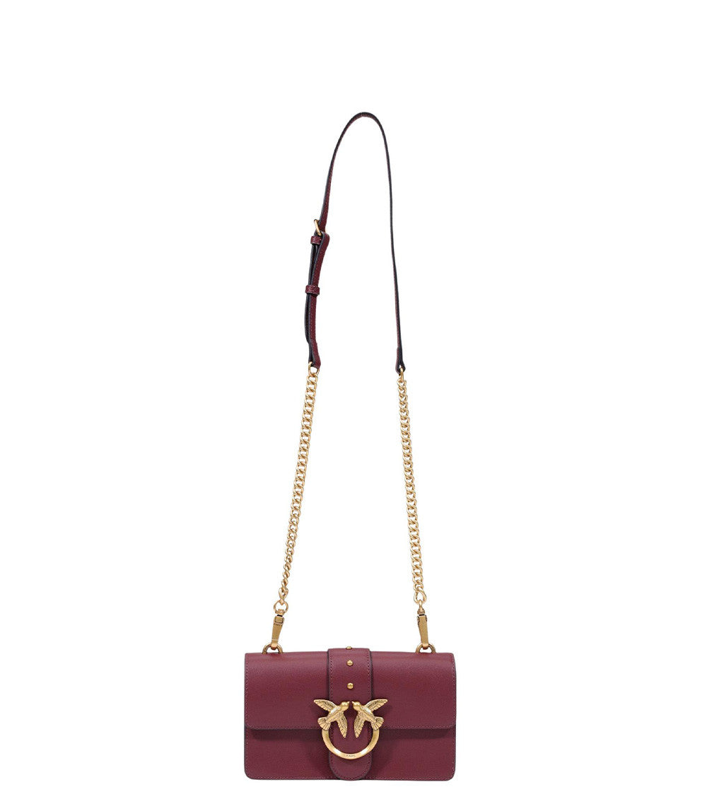 Burgundy Love One Small Crossbody Bag 2