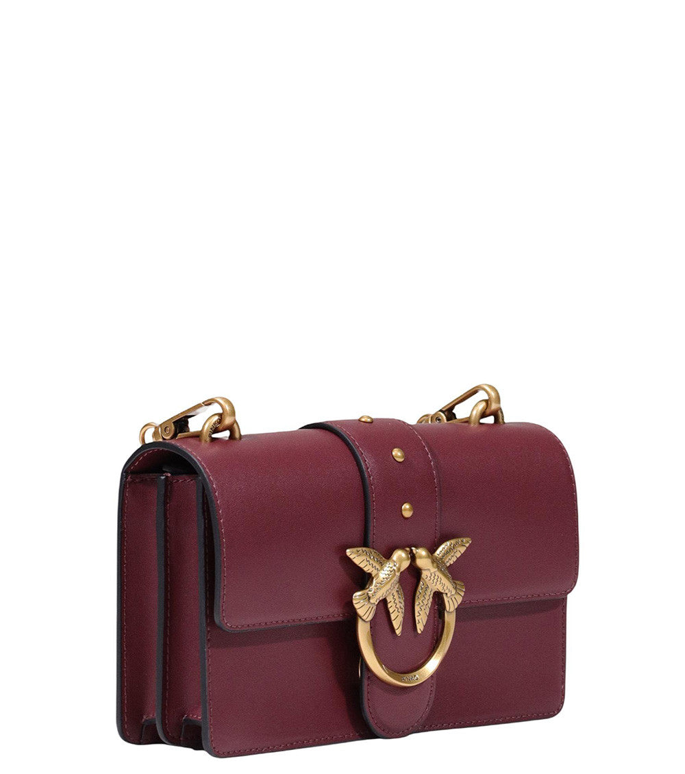 Burgundy Love One Small Crossbody Bag 3