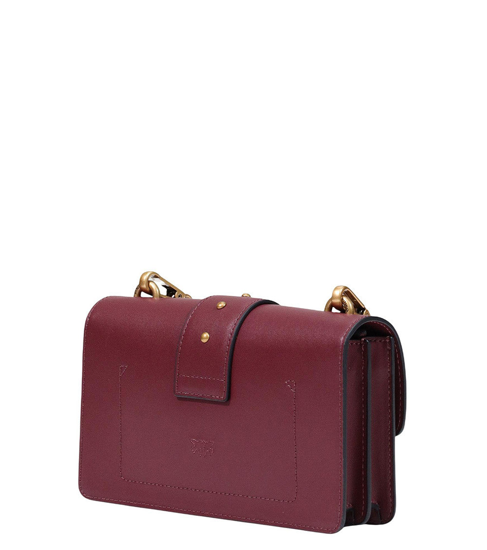Burgundy Love One Small Crossbody Bag 4