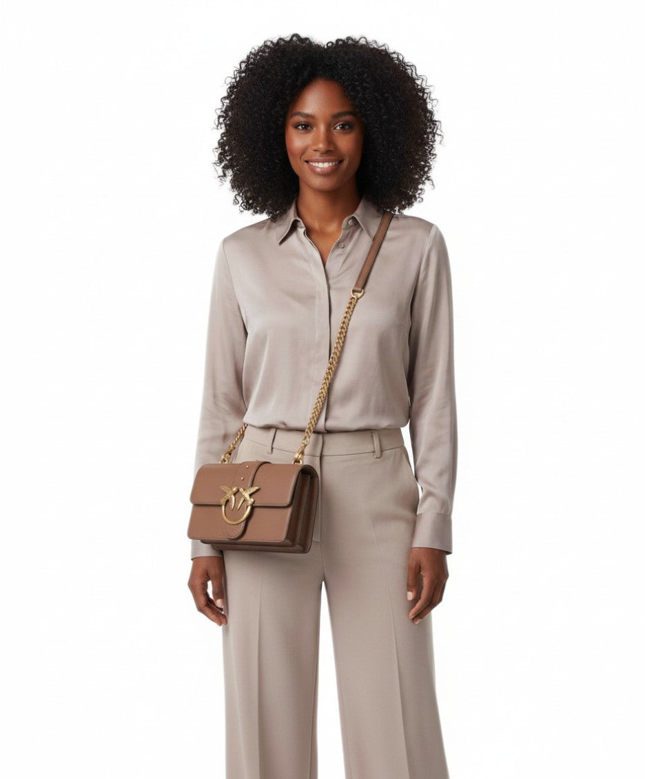 Brown Love One Small Crossbody Bag 6