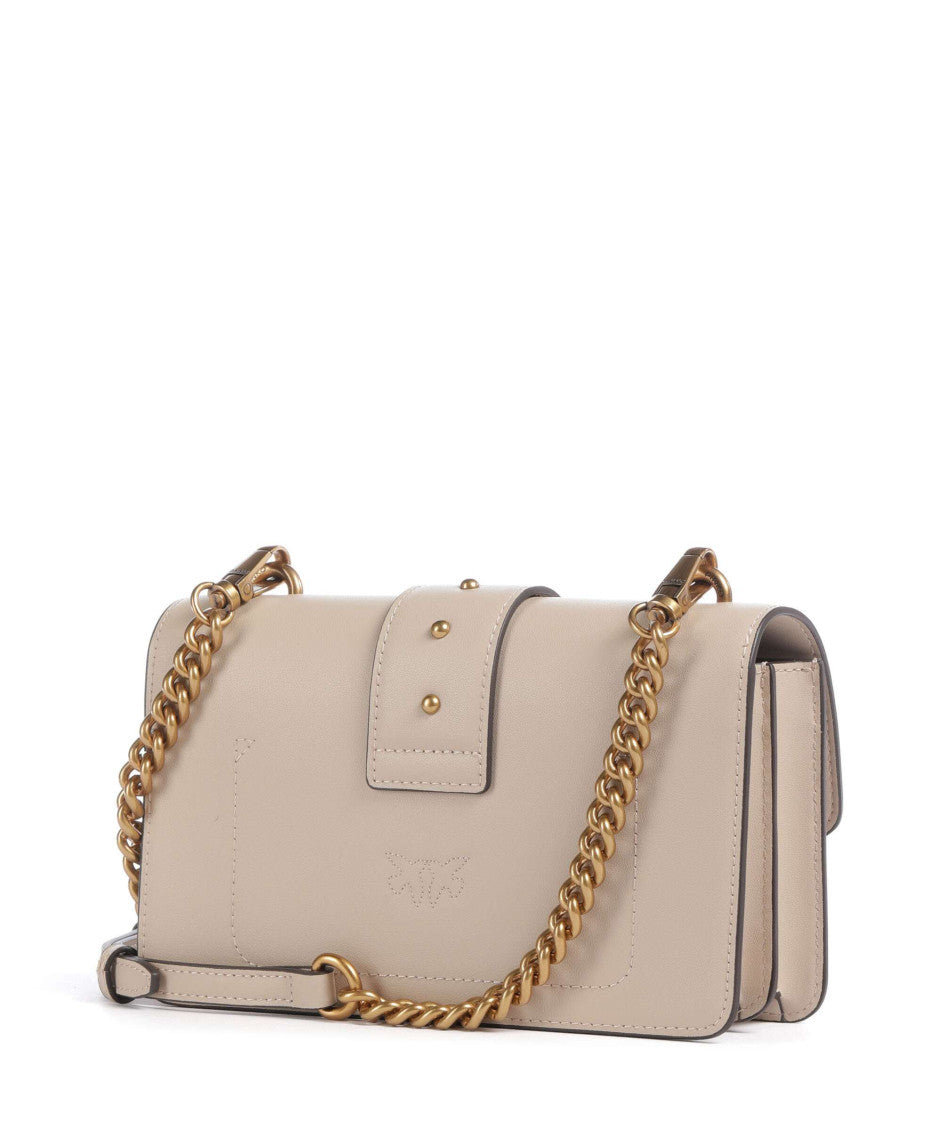 Beige Love One Small Crossbody Bag 2