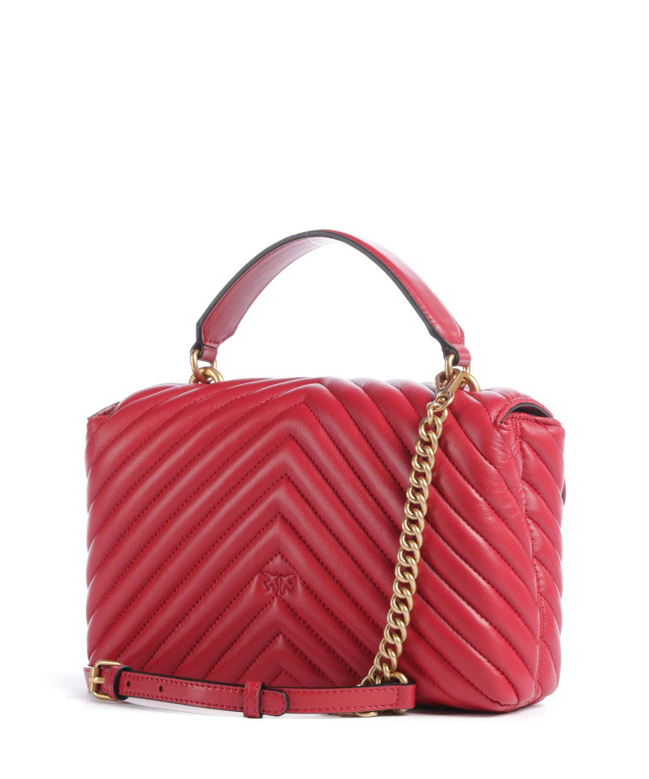 Red Lady Love Puff Mini Satchel 2