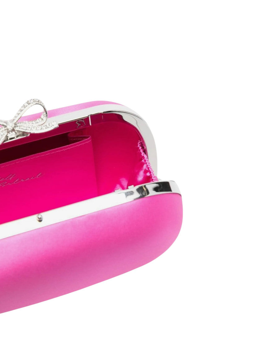 Pink Bow Embellished Mini Clutch 4