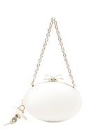 Off White Bow Clutch 1