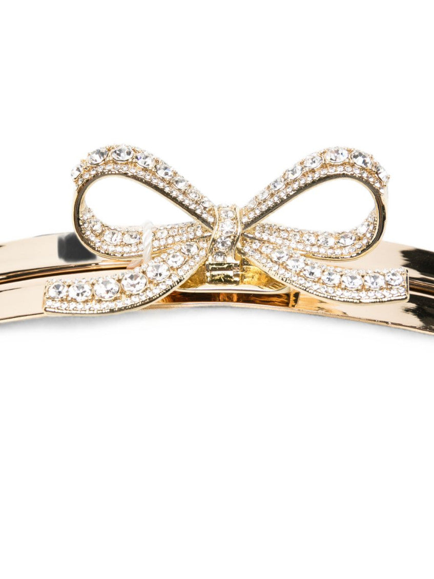 Off White Bow Clutch 5