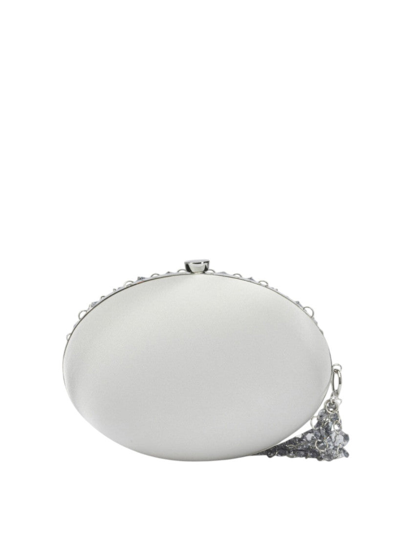 Grey Crystal Clutch 3