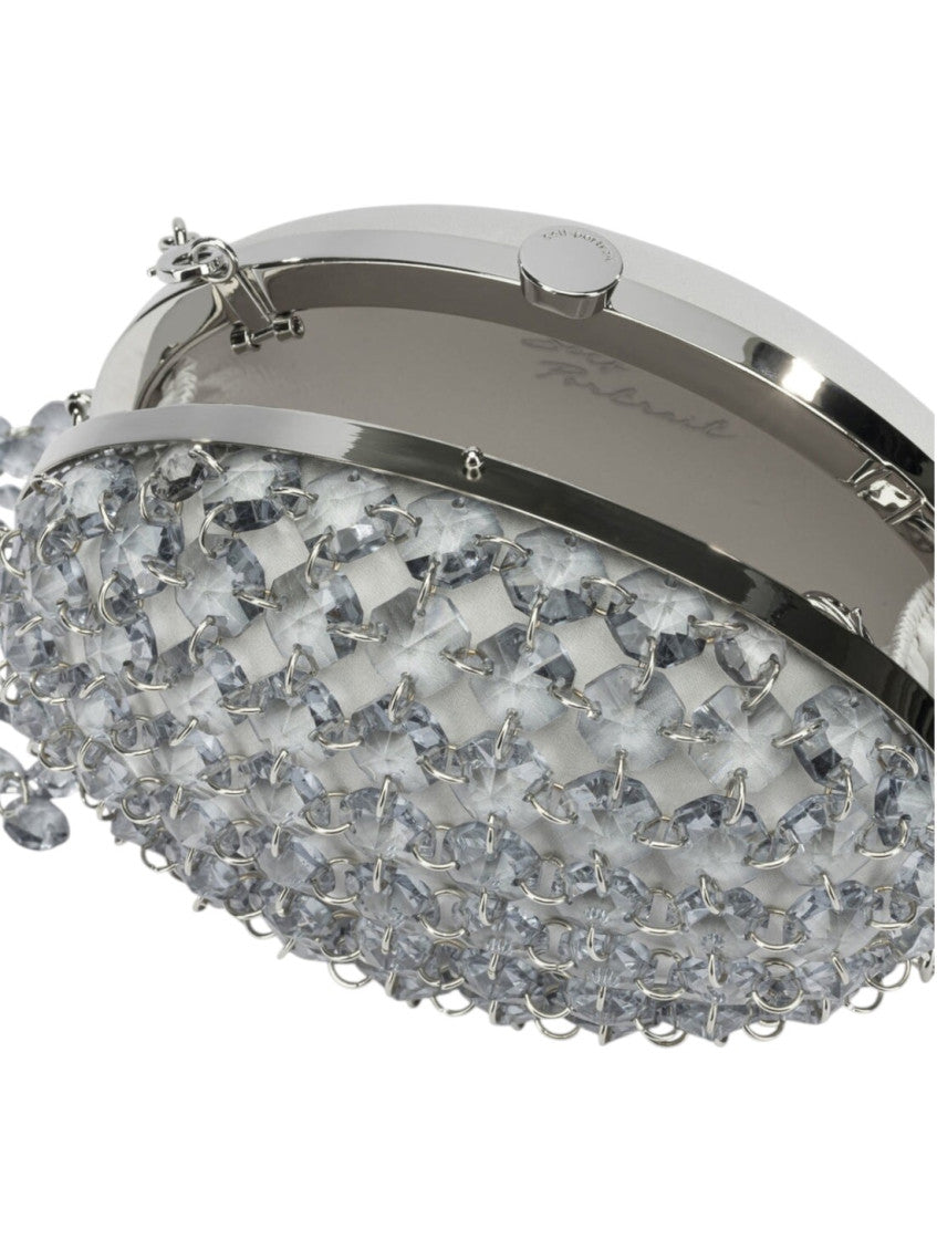Grey Crystal Clutch 4