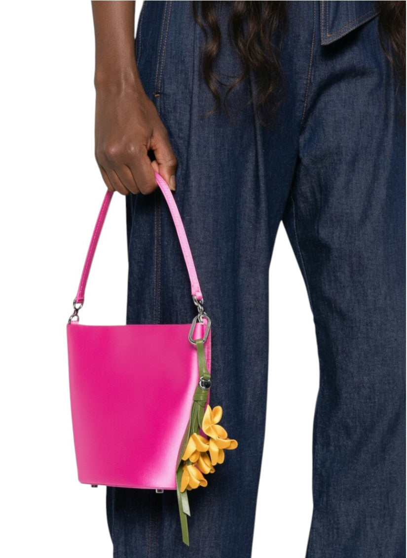 Pink Charms Mini Bucket Bag 5