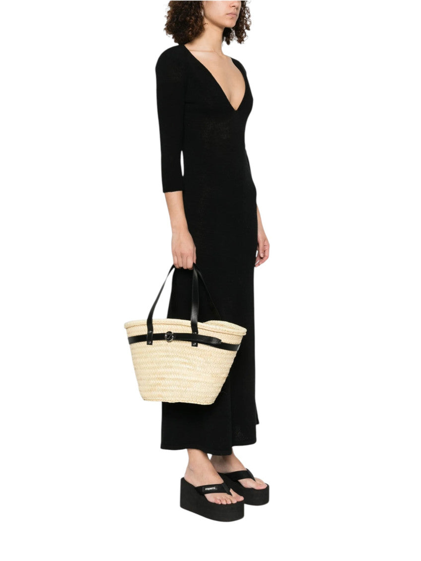 Natural Logo Large Tote 4