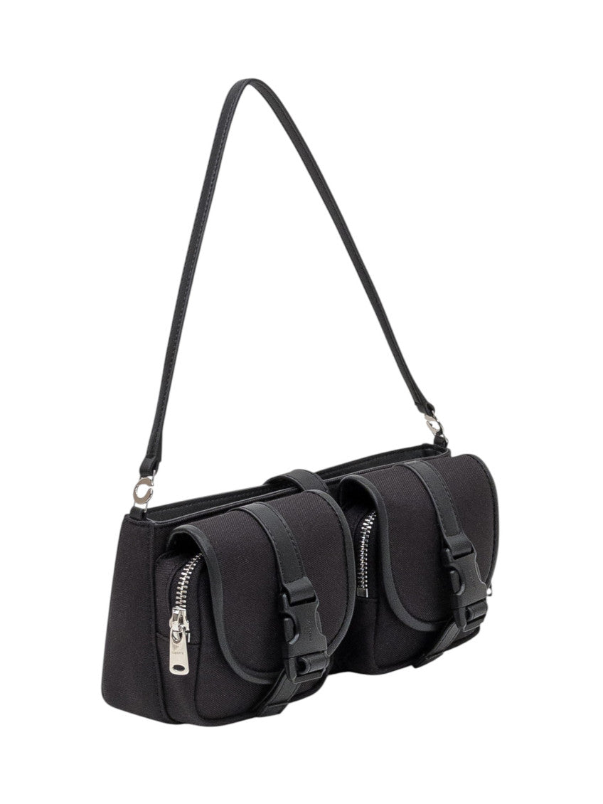 Black Cargo Small Shoulder Bag 2