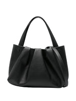 Black Solid Large Tote 1