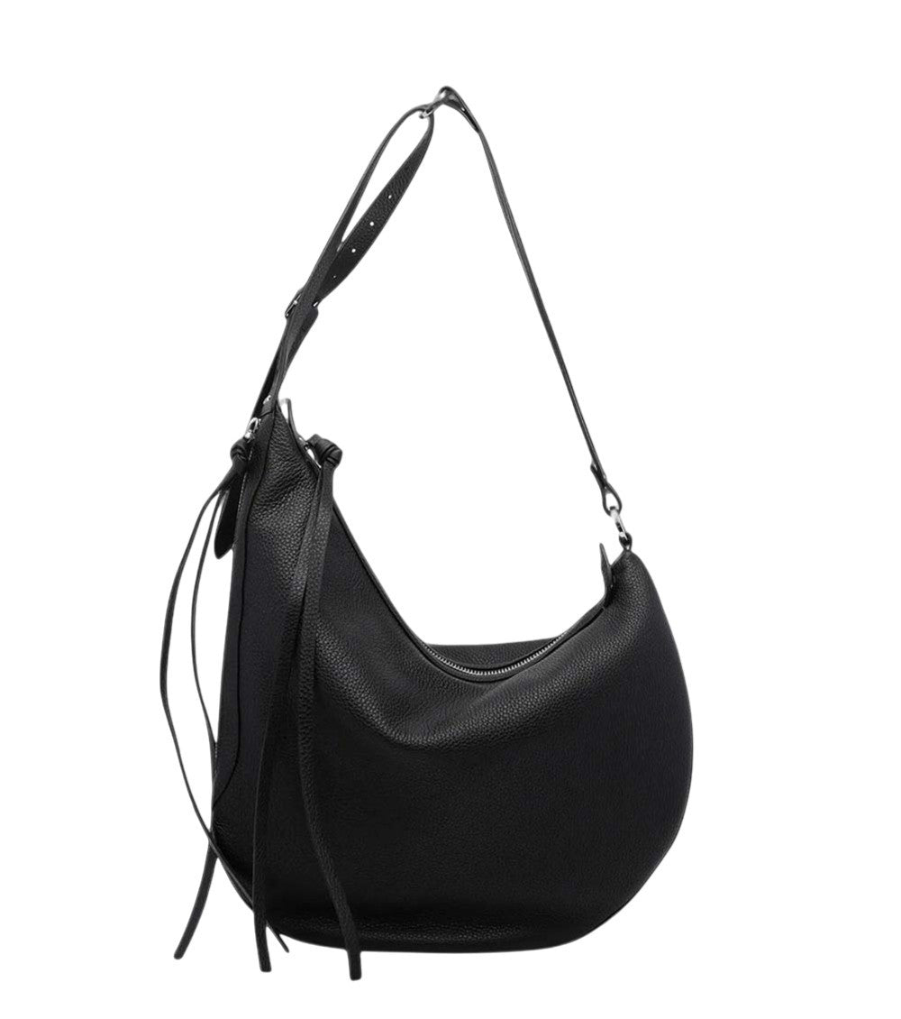 Black Oyster Large Crossbody Bag 1