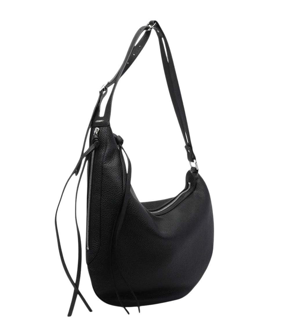 Black Oyster Large Crossbody Bag 3