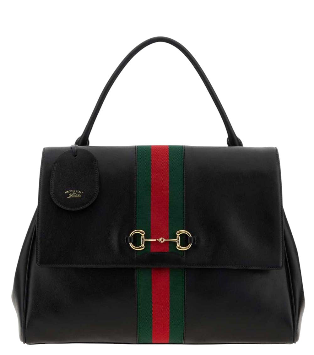 Black Paparazzo Large Shoulder Bag 1