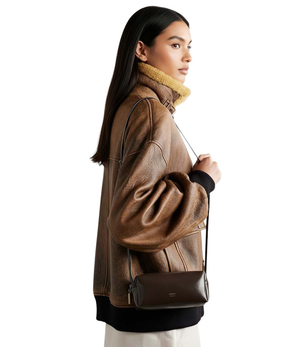 Brown Kye Mini Crossbody Bag 5