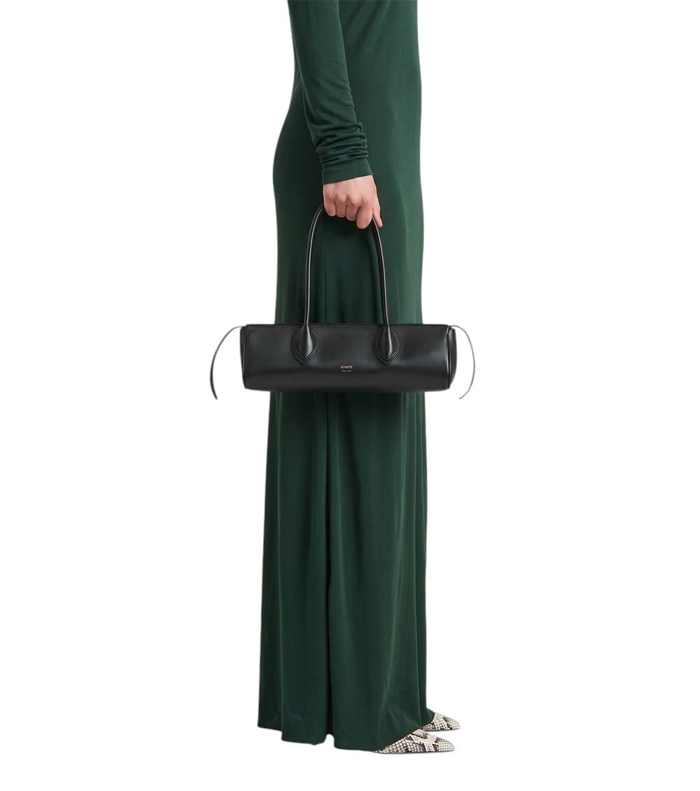 Black Donna Large Shoulder Bag 5
