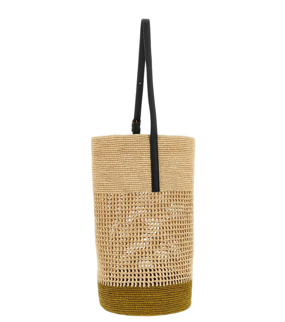 Natural Billie Large Bucket Bag 2