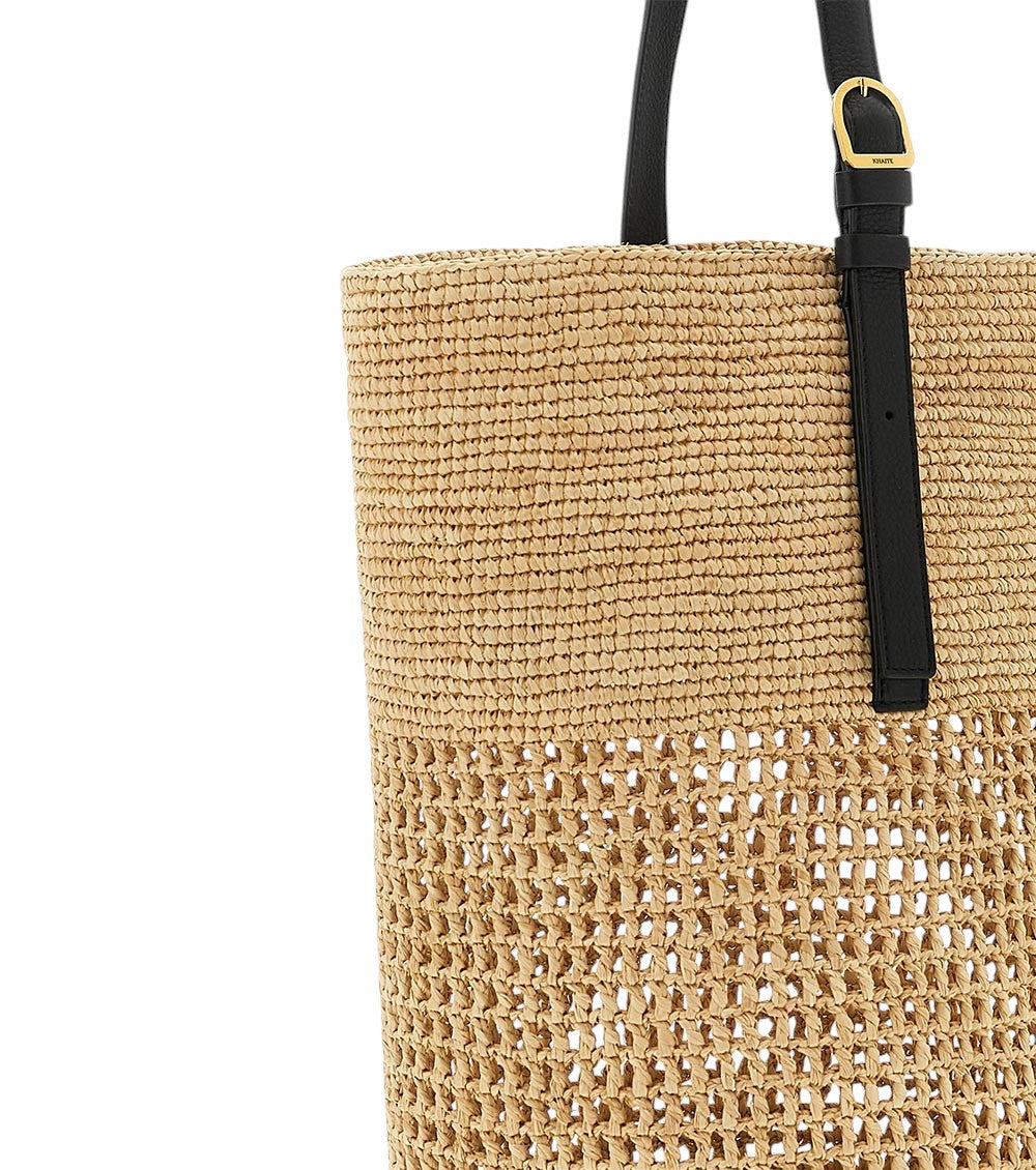 Natural Billie Large Bucket Bag 4
