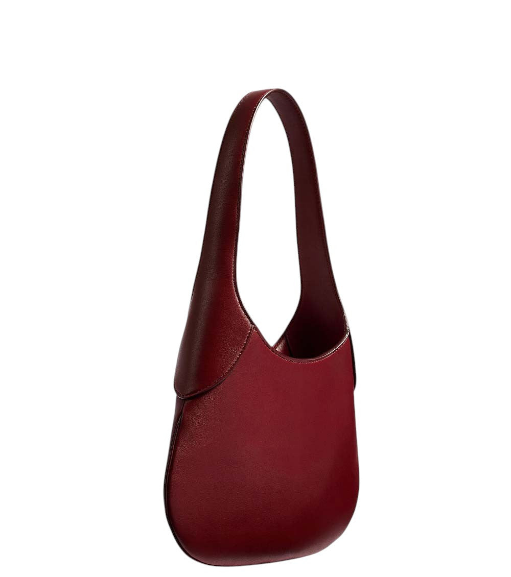 Maroon Joan Small Shoulder Bag 2