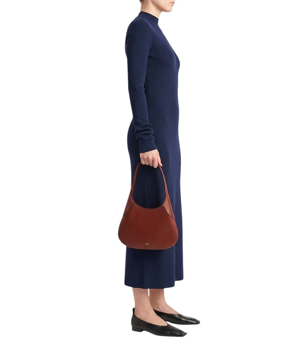Maroon Joan Small Shoulder Bag 4