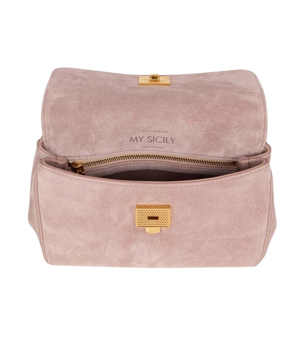 Pink My Sicily Medium Satchel 4