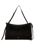 Black Le Click East West Large Shoulder Bag 1