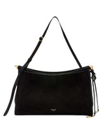 Black Le Click East West Large Shoulder Bag 1