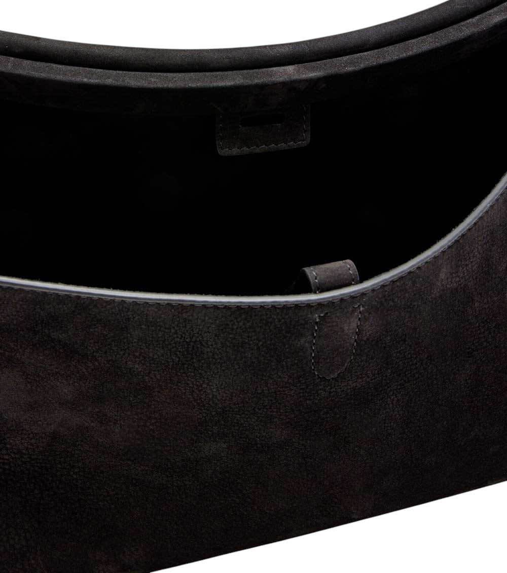 Black Le Click East West Large Shoulder Bag 3