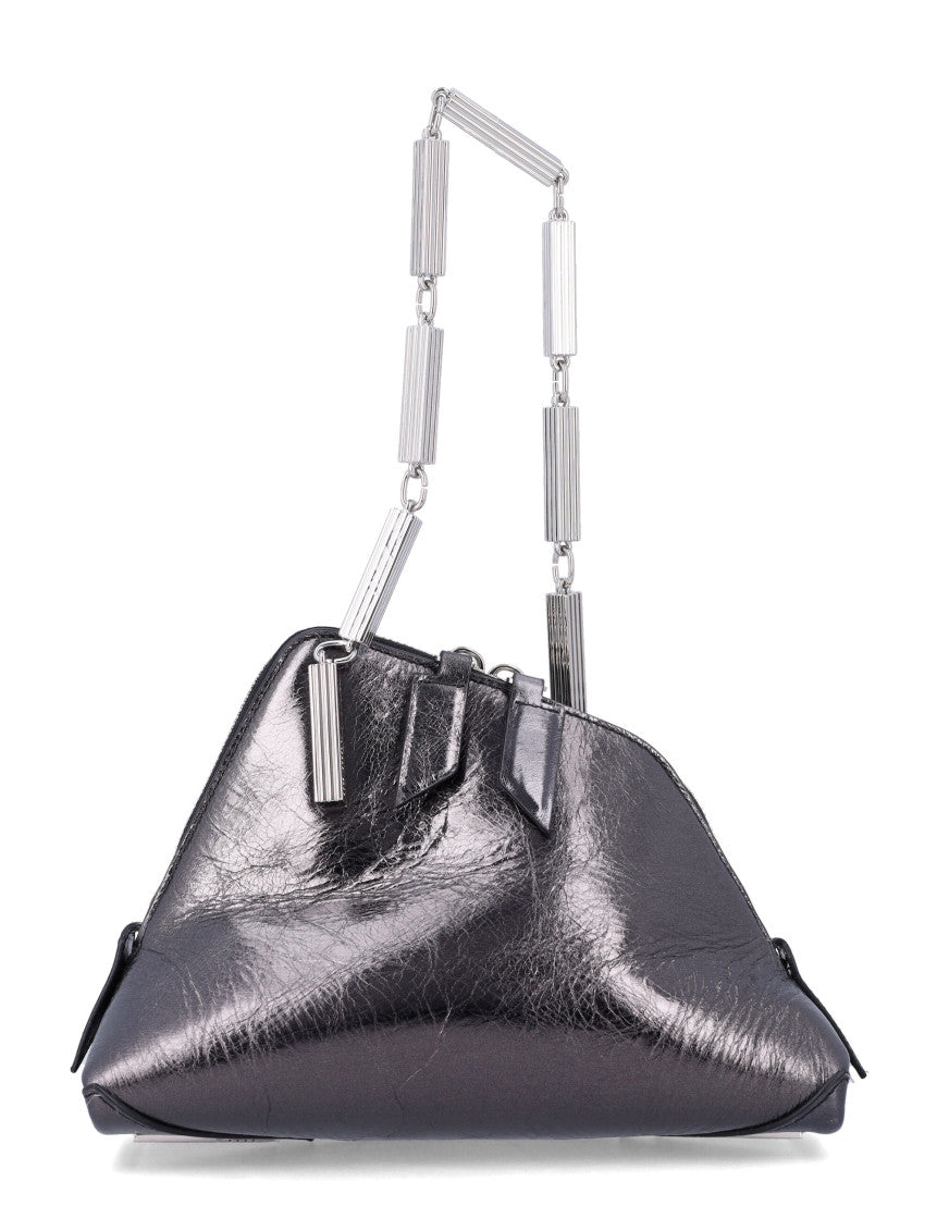 Dark Grey La Scala Clutch 1