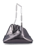 Dark Grey La Scala Clutch 1