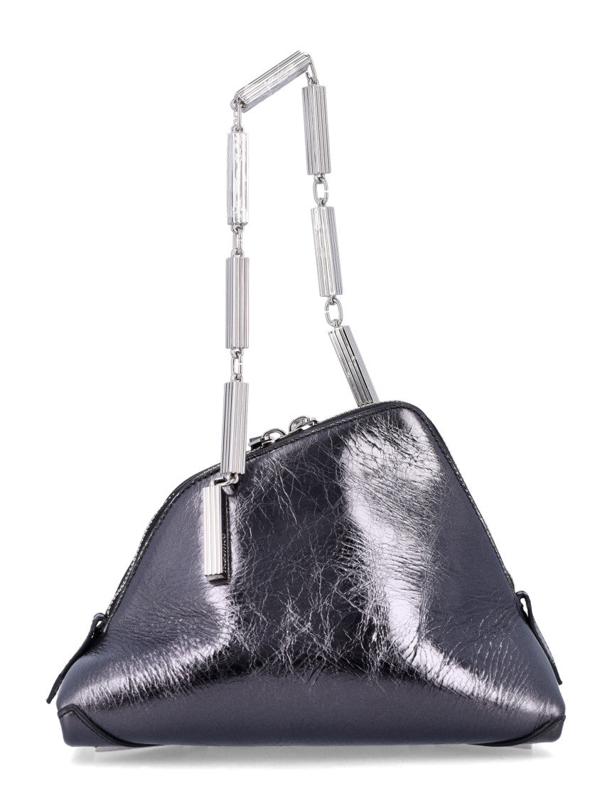 Dark Grey La Scala Clutch 2