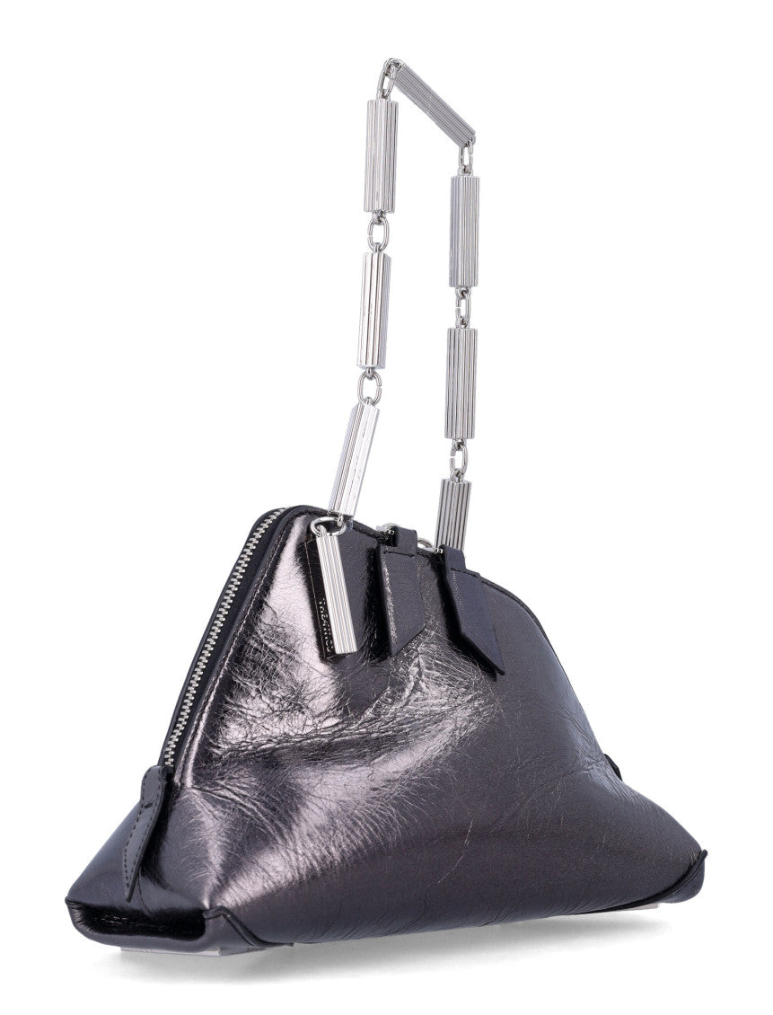 Dark Grey La Scala Clutch 3