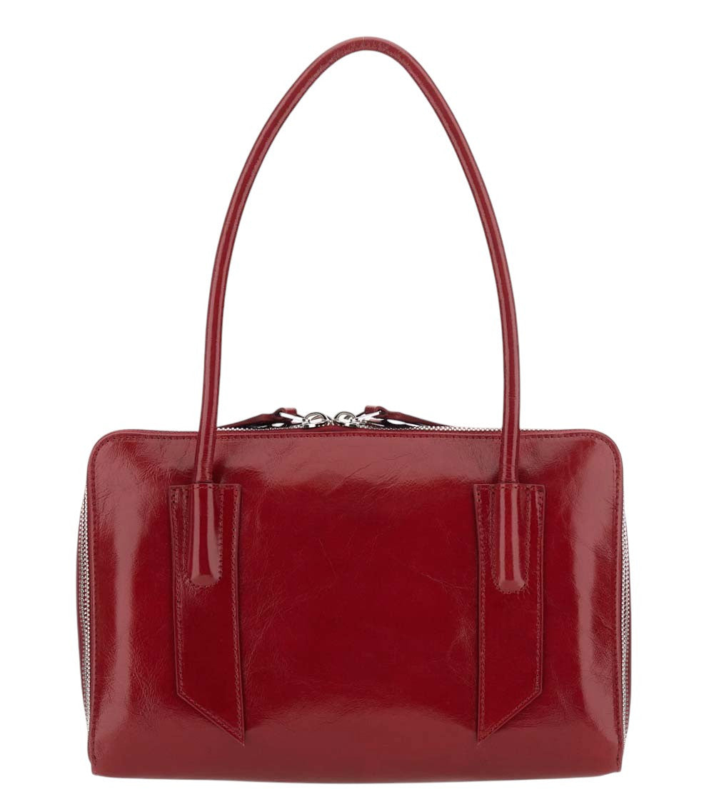 Red L’ Altra di Milano Large shoulder bag 2