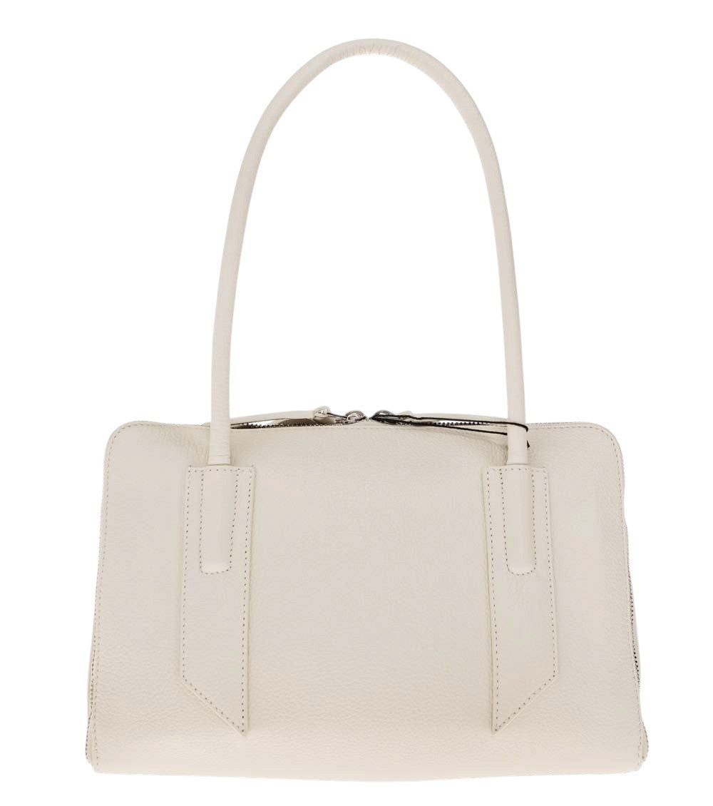Beige L'Altra Di Milano Large Shoulder Bag 3