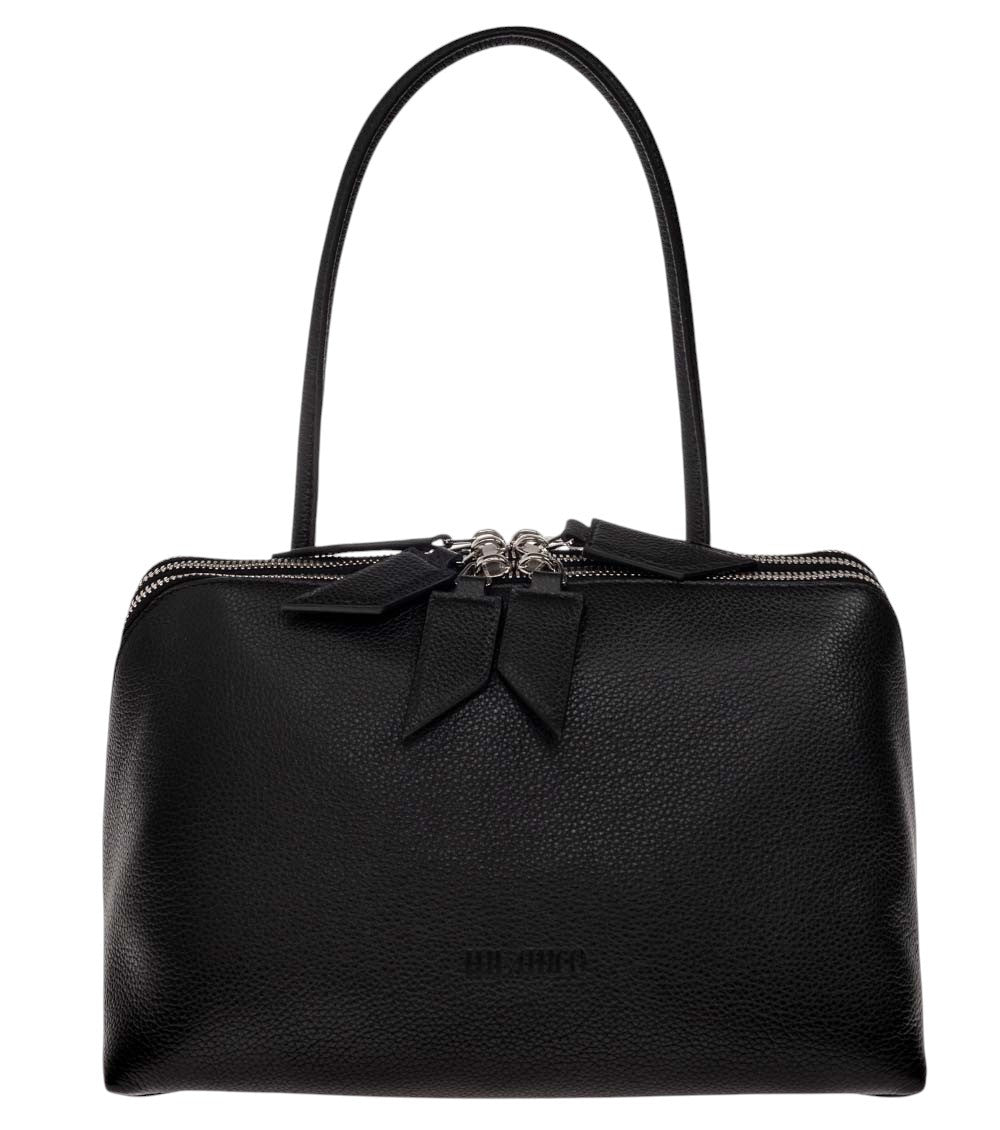 Black L'Altra Di Milano Large Shoulder Bag 1