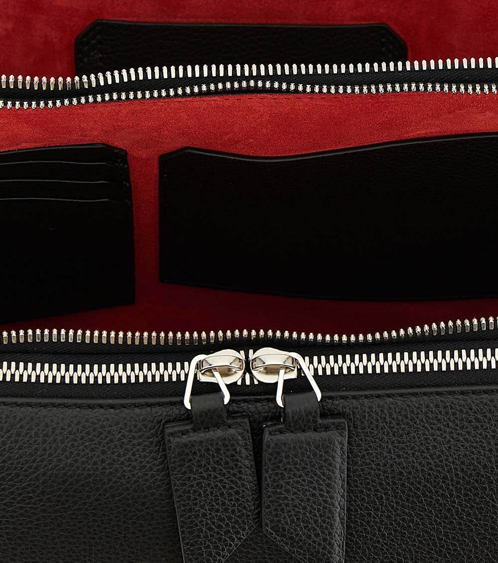 Black L'Altra Di Milano Large Shoulder Bag 4