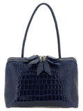Blue L'altra Di Milano Large Shoulder Bag 1