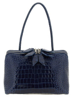 Blue L'altra Di Milano Large Shoulder Bag 1