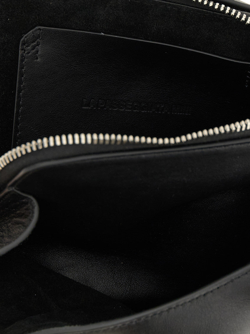 Black La Passeggiata Mini Satchel 3