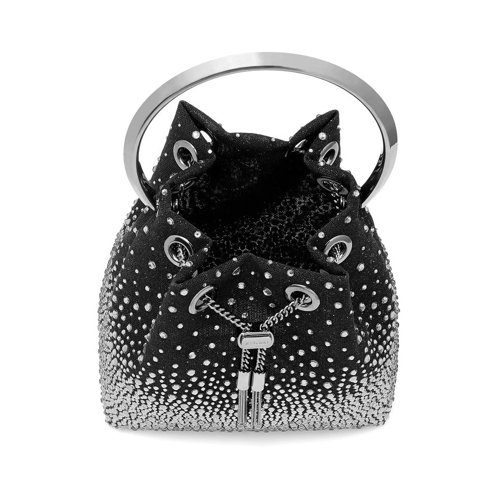 Black Bon Bon Mini Bucket Bag 3
