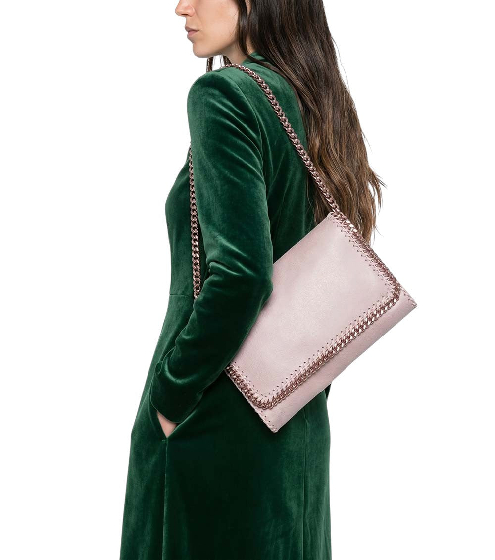 Pink Falabella Small Shoulder Bag 4