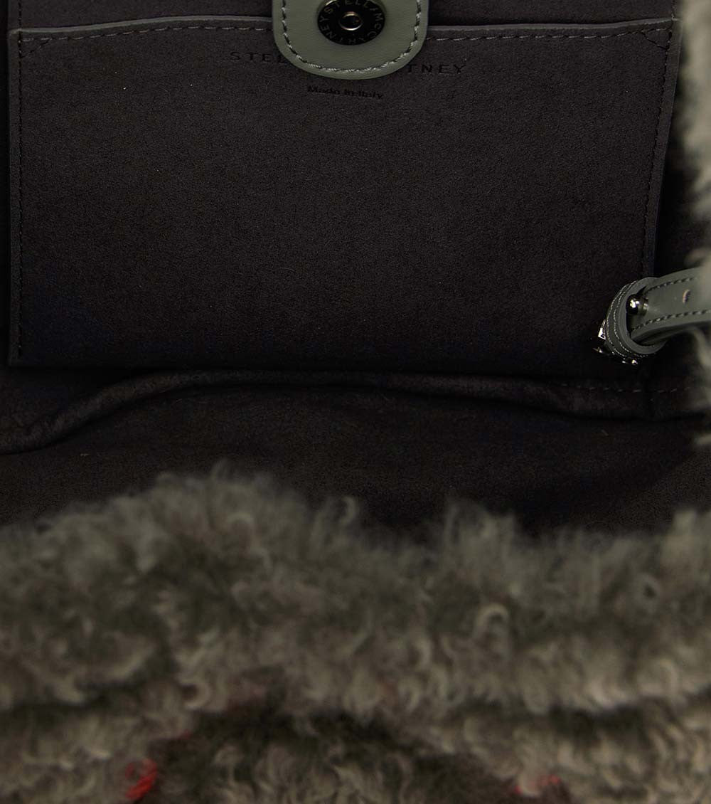 Grey Logo Double Small Shoulder Bag 4