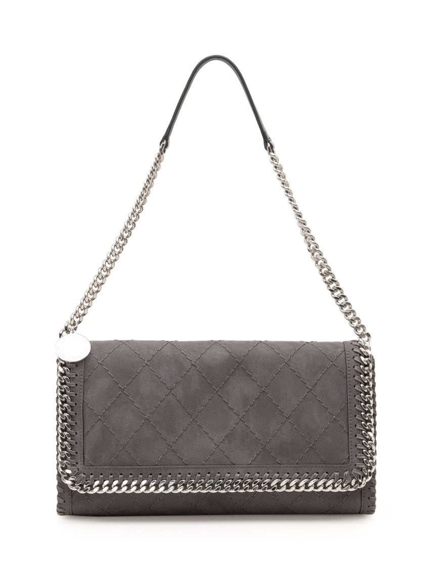 Grey Falabella Large Messenger Bag 1