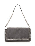 Grey Falabella Large Messenger Bag 1