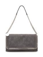 Grey Falabella Large Messenger Bag 1
