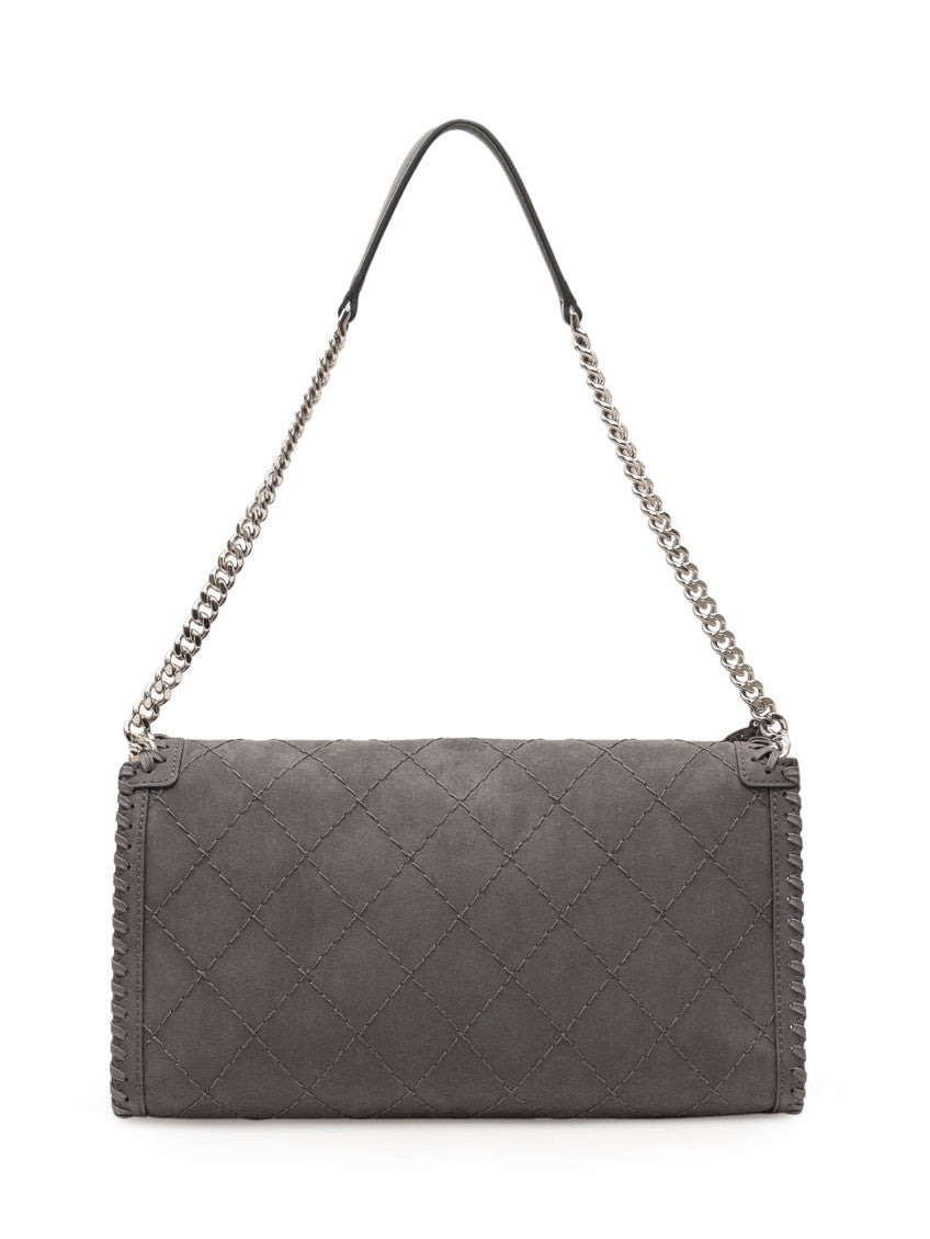 Grey Falabella Large Messenger Bag 2