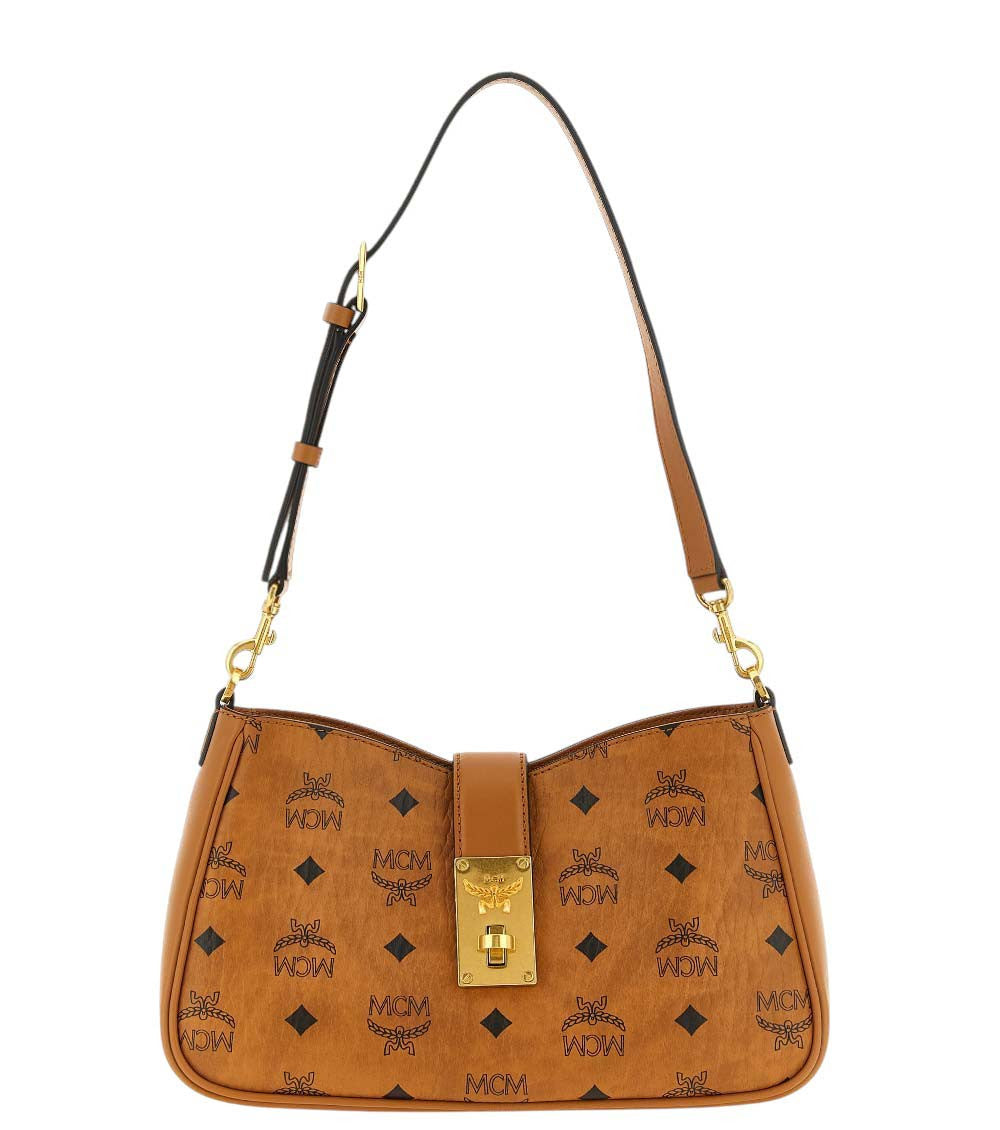 Cognac Tracy Small Shoulder Bag 1